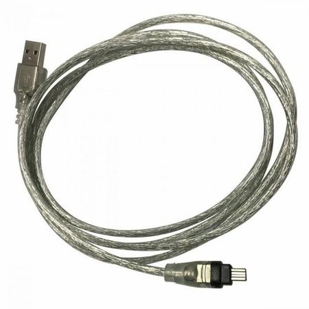 SANOXY 6FT 1.8M USB To Firewire IEEE 1394 4 Pin iLink Adapter Data Cable Cord SANOXY-CABLE112